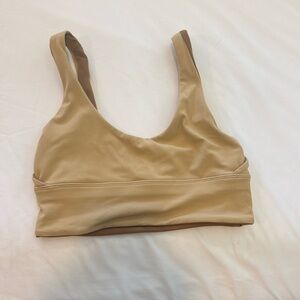 Reversible tan lululemon Align Bra Size 4